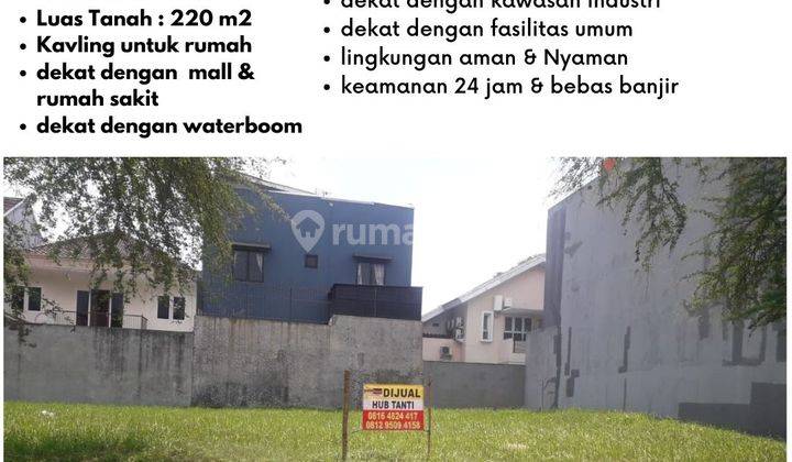 Dijual Kavling di Taman Dago Lippo Cikarang 1