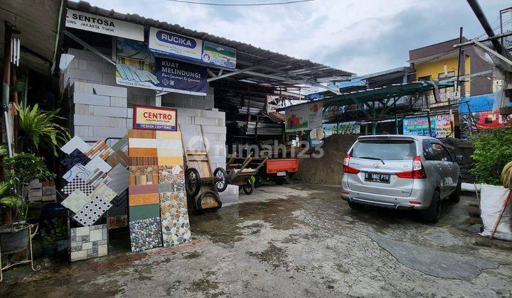 Dijual Tanah Dan Toko Bangunan Aktif Lokasi Strategis Di Cipayung 4