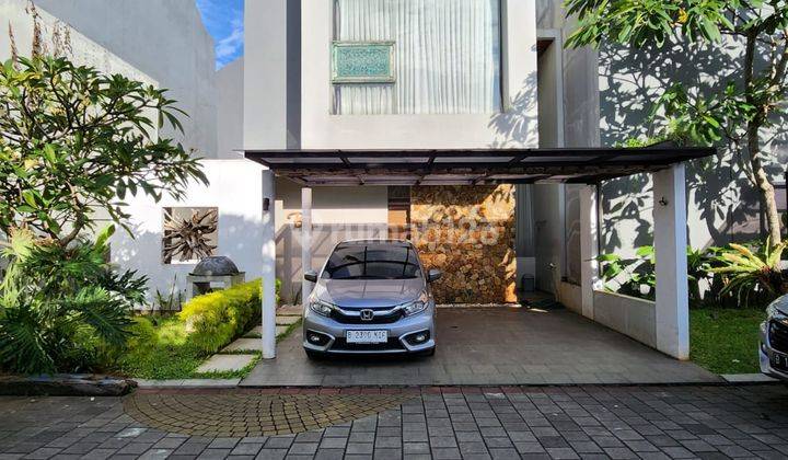 Rumah Modern Tropis Semi Furnished Di Setu Cipayung 1