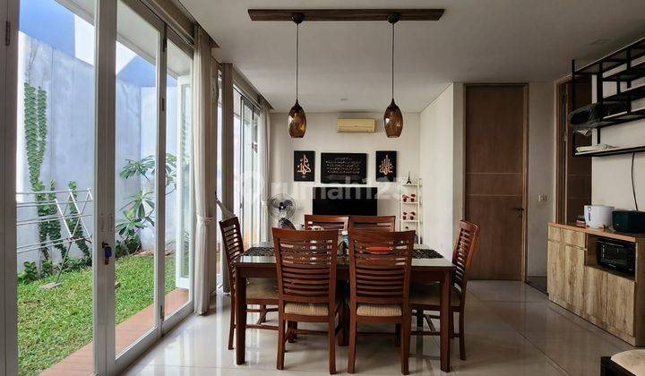 Rumah Modern Tropis Semi Furnished Di Setu Cipayung 3