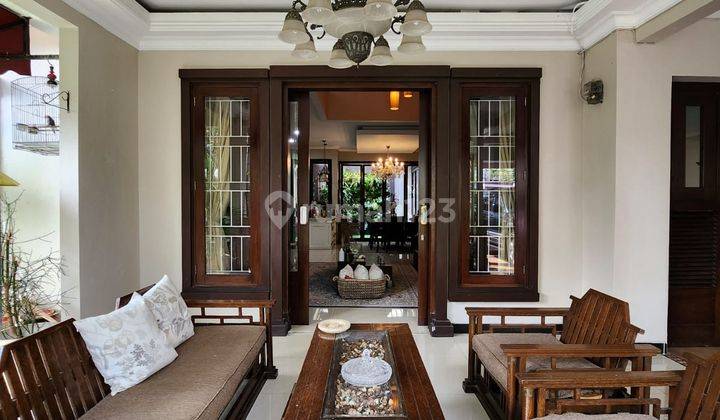 Rumah Mewah Jalan Super Luas Lingkungan Tenang Full Furnished Di Pondok Kelapa Jakarta Timur 16