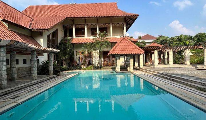 Rumah Mewah Tanah Luas Nuansa Villa Di Pondok Indah Jaksel 1