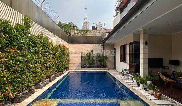 Turun Harga Rumah Asri Siap Huni 1 Lantai Cipete Jakarta Selatan 1