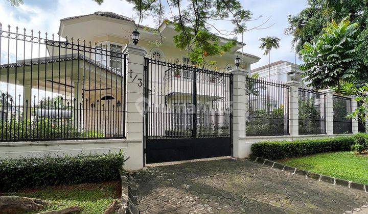 Rumah Pondok Indah Jakarta Selatan Luxury Classic Fully Furnished  2