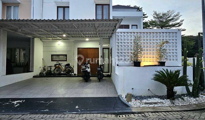 Rumah Hook Dalam Cluster One Gate Dengan Kolam Renang Pribadi Di Metland Menteng Jakarta Timur 1