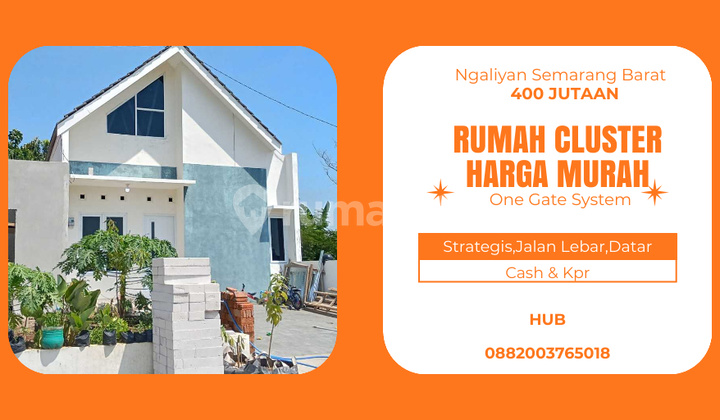 Rumah Cluster Harga Paling Murah Di Semarang Barat 1