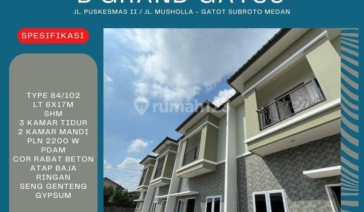 Rumah bisa buka usaha di Medan Petisah SHM 1