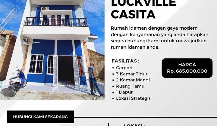 HUNIAN 2 LANTAI TERMURAH DI SETIA BUDI, LOKASI DIJAMIN NYAMAN  1