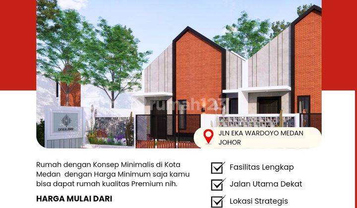 SUPER KECE RUMAH DI JL EKA WARDOYO JOHOR  1