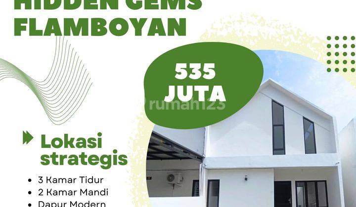 TERMURAH RUMAH 2 LANTAI SETIA BUDI JL FLAMBOYAN III  1