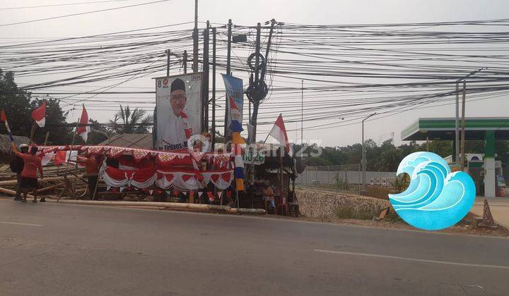 Tanah Disewakan Dipinggir Jln Raya Pamulang Sgt Ramai 1