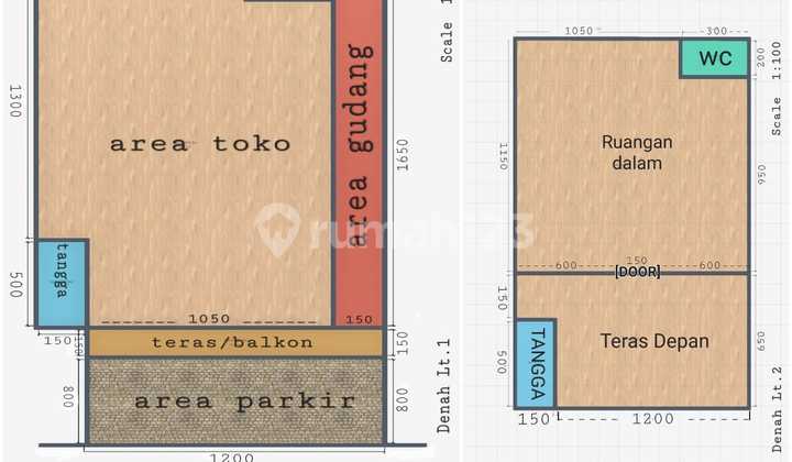 For Rent: 3-Unit Row Shop House, 2 Floors, Strategic & Affordable Location by Main Road in Serpong 2