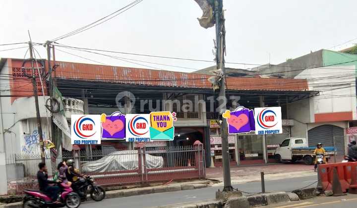 Disewakan Ruko 2 Lantai Strategis Murah di Pinggir Jalan Utama di Ciputat