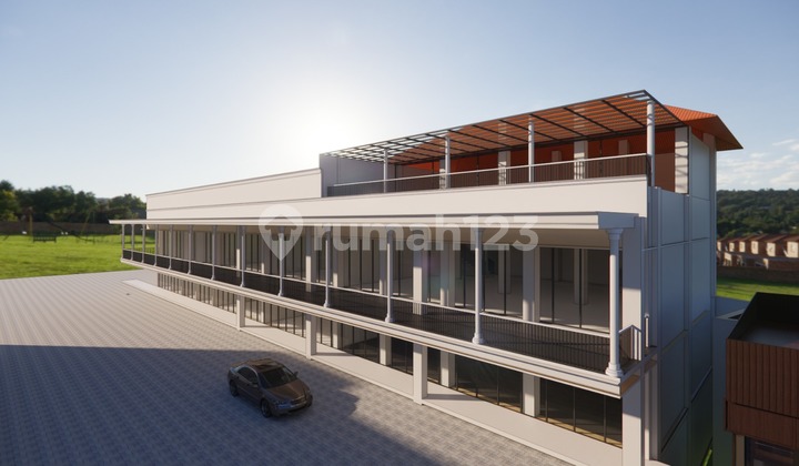 Disewakan Ruko 2 Lantai Strategis Murah Pinggir Jalan Utama di Pamulang