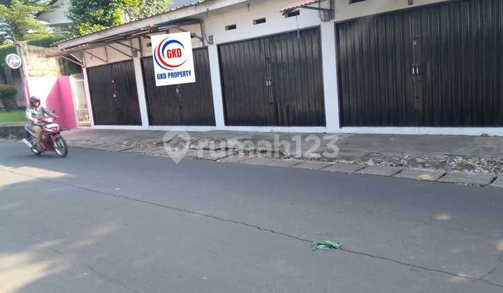DISEWAKAN 4 UNIT RUKO GANDENG DI PINGGIR JALAN BINTARO 1