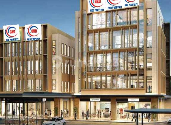 Disewakan Ruko 4 Lantai Lokasi Strategis Pinggir Jalan Utama di Bsd