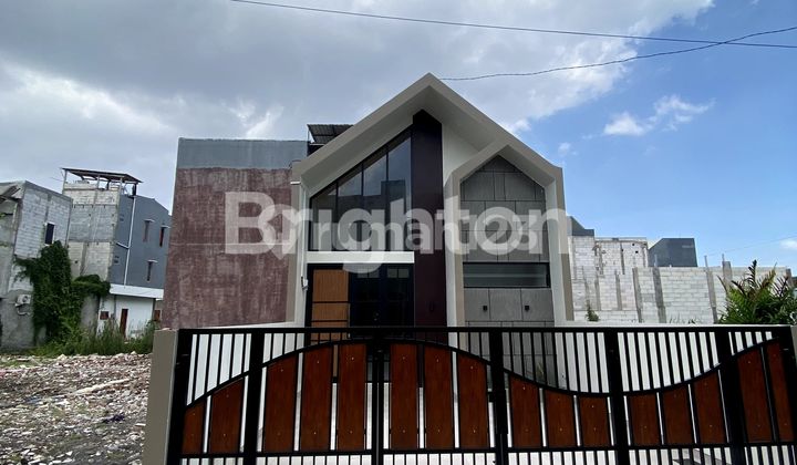 Rumah Scandinavian Baru dekat Pantai Mentari 1