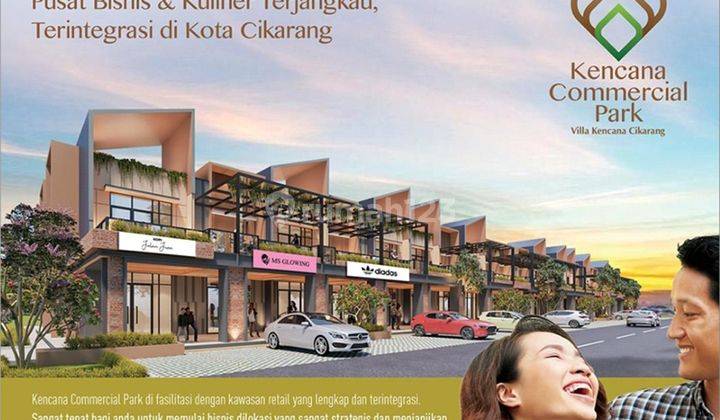 Ruko 2 Lantai Area Commercial Park Dekat Pemukiman Padat Penduduk 1
