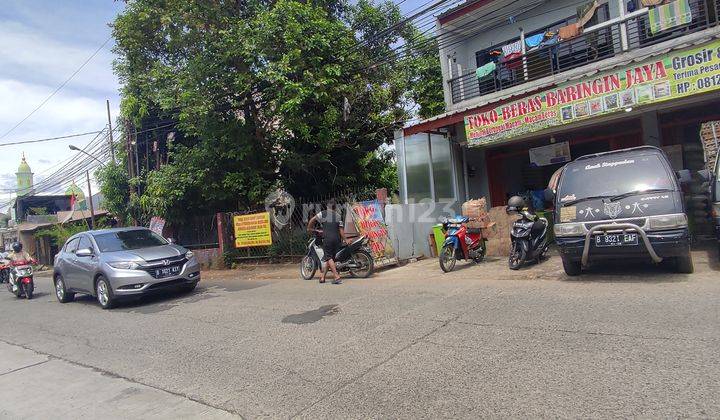Tanah Djual Tepi Jalan Raya Tanah Baru 5 Menit Ke Tol Krukut 2