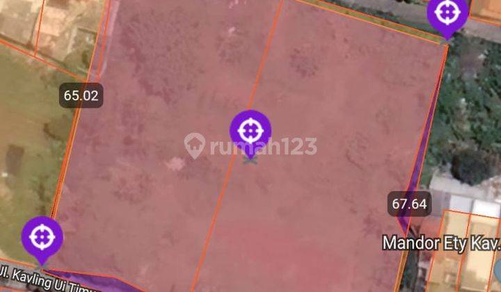 Dijual Tanah Kost Margonda 8 Menit Stasiun Pondok Cina 1