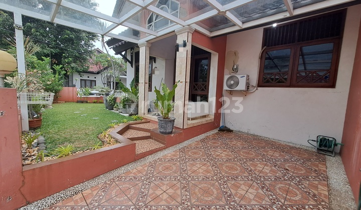 Disewakan Rumah 1.5 Lt Semi Furnished Villa Melati Mas ~ V800118r