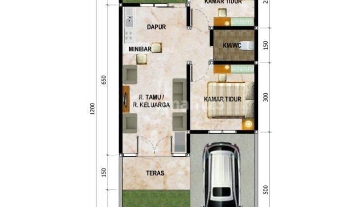 Rumah Dijual Strategis  jlGunung Sindur di Jl pancawarna Curug Gunung Sindur Bogor  4