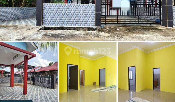 Rumah dengan tanah luas di serdam komplek cluster  1