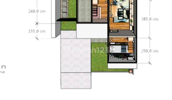 Rumah modern lokasi strategis akses mudah ke purnama dan perdana 2