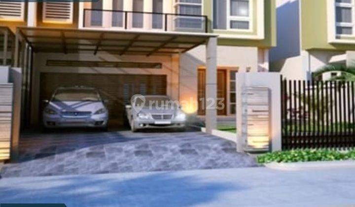 Town house besar 2 lantai di jalan purnama  1