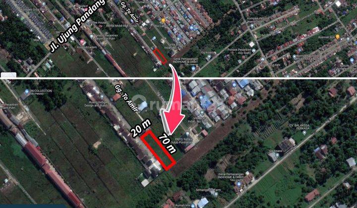 Dijual Tanah di Jl. Ujung Pandang 1, Pontianak 1