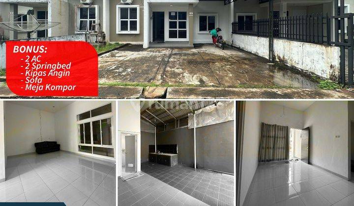 Disewakan Rumah Terawat dalam cluster di Jl. Paris 2, komp. Grenhill F-3, Pontianak Tenggara, Pontianak 1