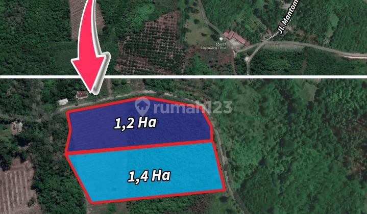 Dijual Tanah di Jl. Mantoman, Singkawang, Singkawang 2