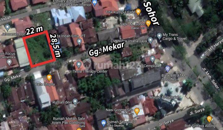 Di Jual Tanah di Jl. M. Sohor, Gg. Mekar, Pontianak 2