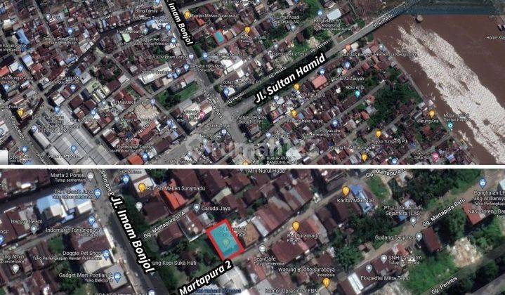 Dijual Tanah di Jl. Imam Bonjol, Gg. Martapura 2, Pontianak 2