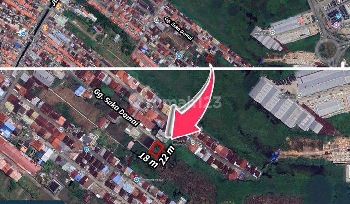 Dijual Tanah di Jl. Serdam, Gg. Suka Damai, Kubu Raya 1