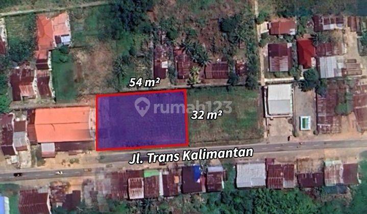 DIJUAL TANAH DI JL. TRANS KALIMANTAN  2