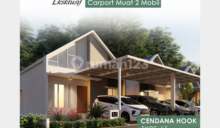 *Cluster Gemilang Agung Residence* CENDANA Type 65 Hook. Dapatkan cashback hingga 120juta 2