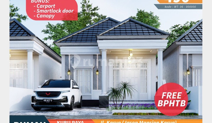 Dijual Rumah di Jl. Karya Jason Masion Karya , Kubu Raya 1