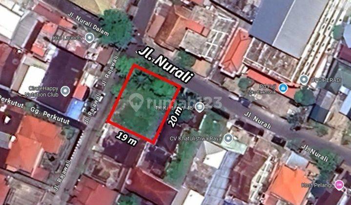 Dijual Tanah di Jl. Nurali Samping Jl. Rajawali , Pontianak 2