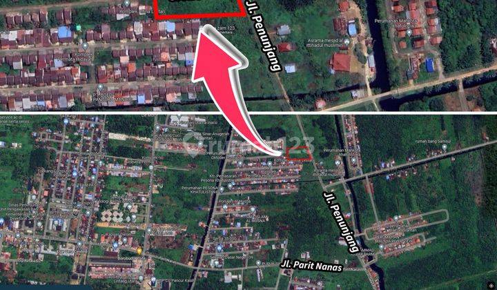 Dijjual Tanah di Jl. Penunjang Siantan Hulu, Pontianak 1