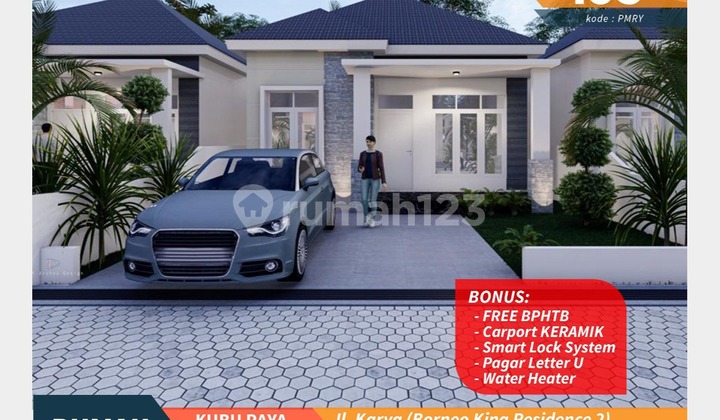 Dijual Rumah Primary di Jl. Karya Borneo King Residence 2 , Kubu Raya 1