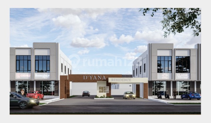 *D'YANA RESIDENCE* (DIJUAL RUKO)  DAPATKAN CASHBACK 55JUTA PEMBELIAN KPR & CASH TEMPO 2