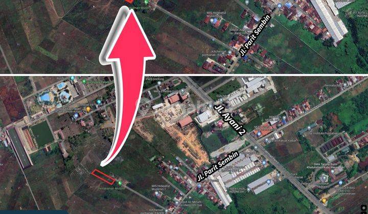 Dijual Tanah di Jl. Parit Sembin, Kubu Raya 1