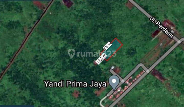 Di Jual Tanah di Jl. Perdana Mandiri, Pontianak 1