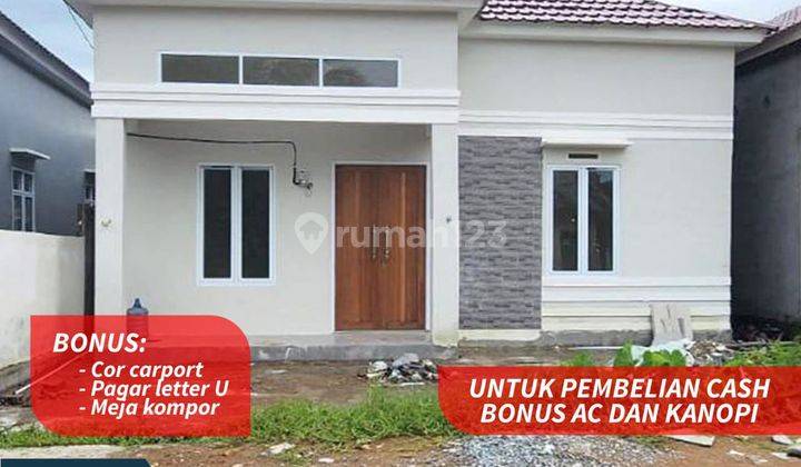 Dijual Rumah Baru+ Dapat Bonus Banyak Lokasi di Jl. Aloevera Aloevera Park Residence , Pontianak 1