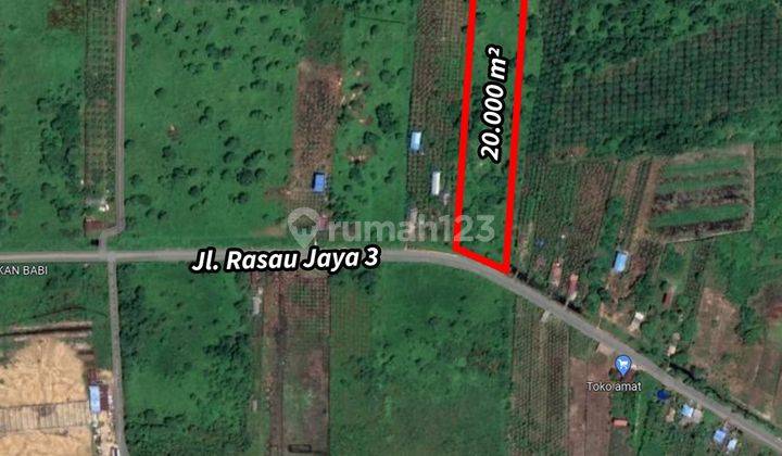 Dijual Tanah di Jl. Rasau Jaya 3, Kubu Raya 2