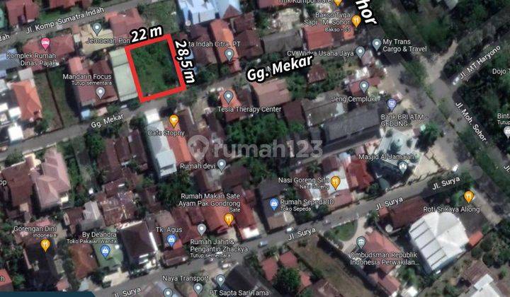 Di Jual Tanah di Jl. M. Sohor, Gg. Mekar, Pontianak 1