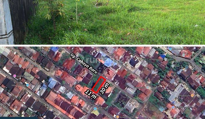 Dijual Tanah di Jl. Danau Sentarum, Gg. Cahaya Baru, Pontianak 1