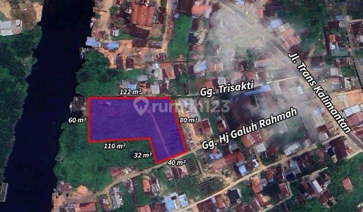 DIJUAL TANAH DI JL. TRANS KALIMANTAN, GG. HJ GALUH RAHMAH 2