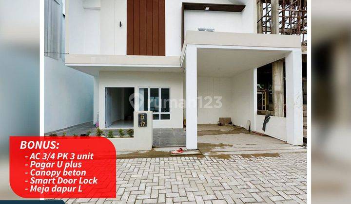 Diual Rumah Baru + Banyak Bonus di Jl. Pal 5, Perumahan Golden Pal, Pontianak 1